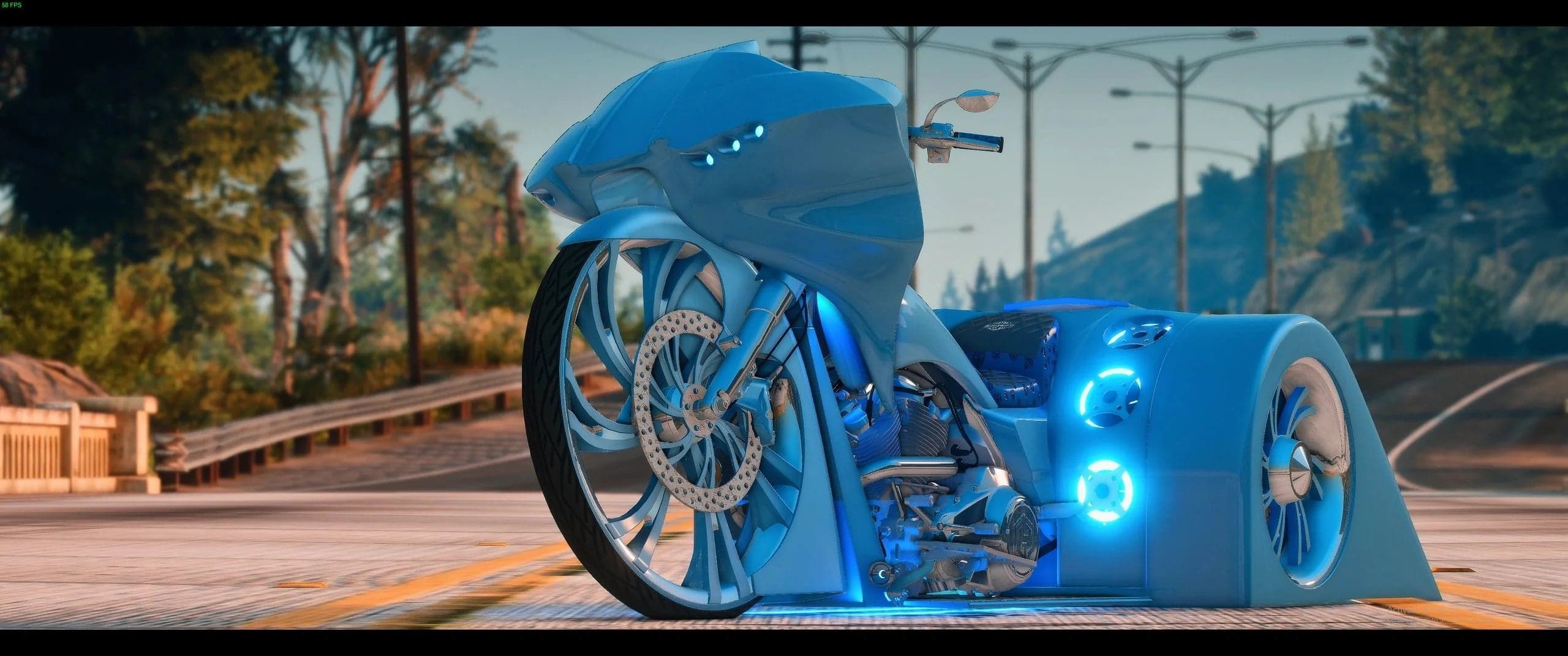 Bagger Trike With Working Speakers | GG