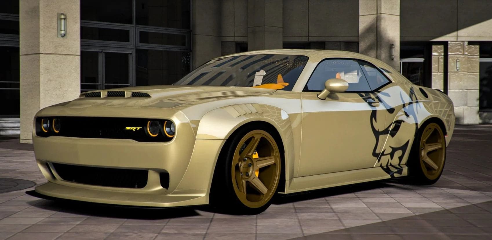 Dodge Challenger SRT Widebody Pancake Edition | Underground CustomS