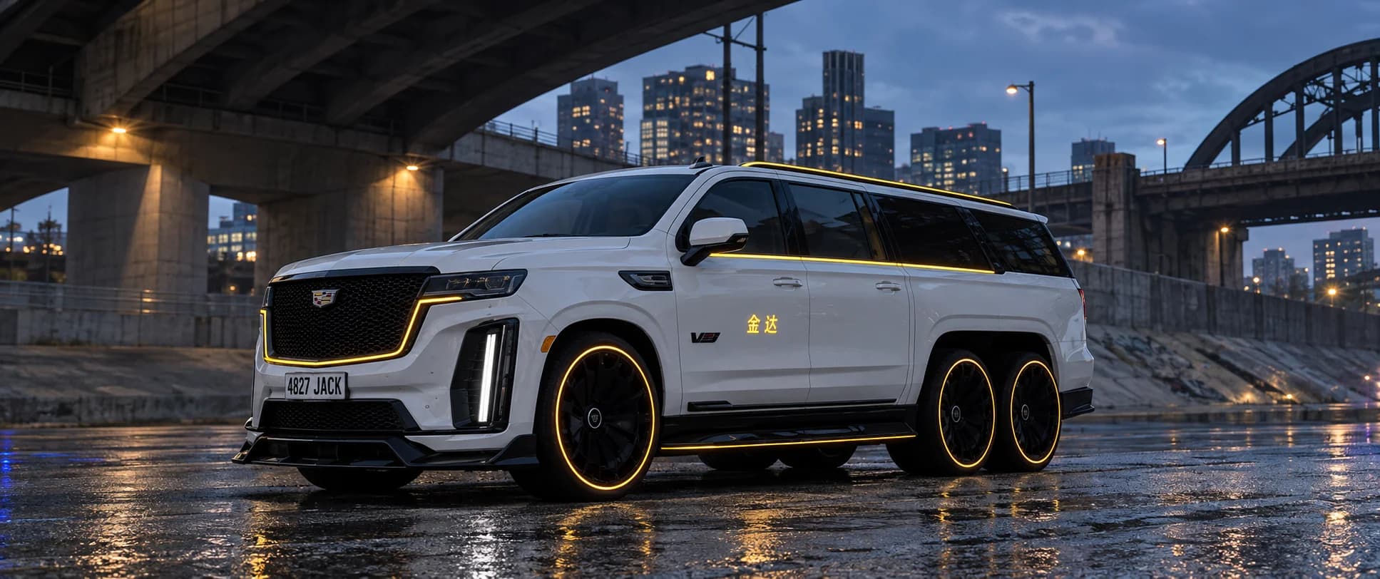 Cadillac Escalade Sport 6x6 (8 Seater)