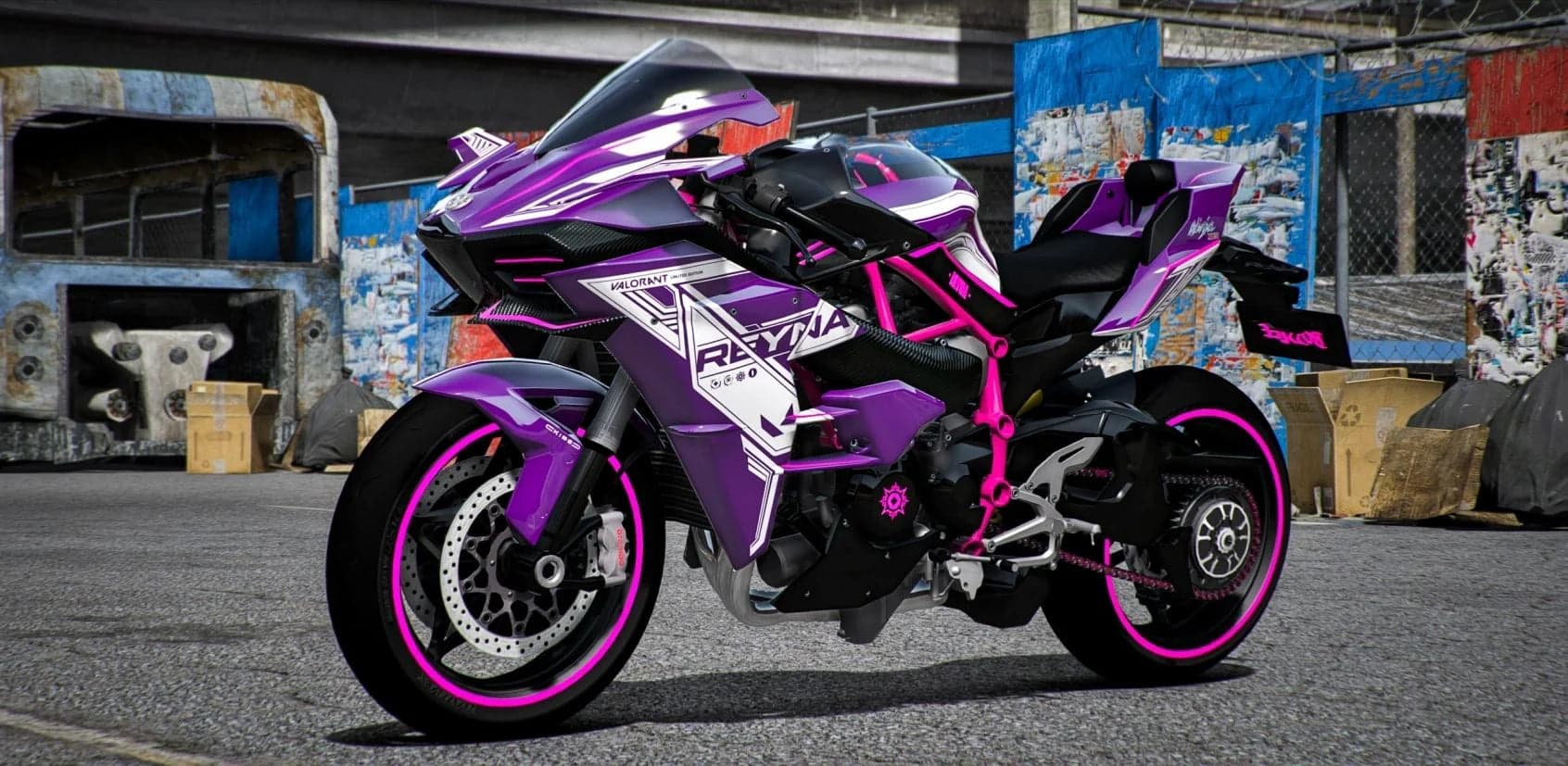 Kawasaki H2R Valorant: Reyna | Port Baek